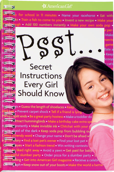 Psst . . . Secret Instructions Every Girl Should Know