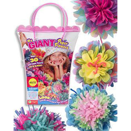 Make Giant Paper Flowers