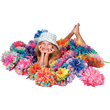 Make Giant Paper Flowers