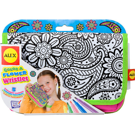 ALEX Toys Craft Color A Flower Wristlet