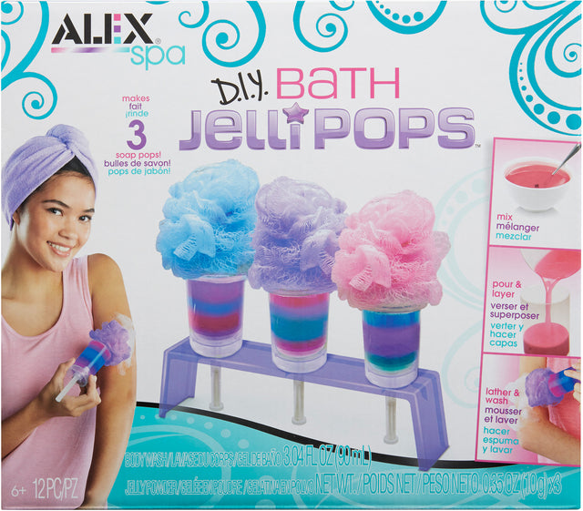 ALEX Spa DIY Bath Jelli Pops