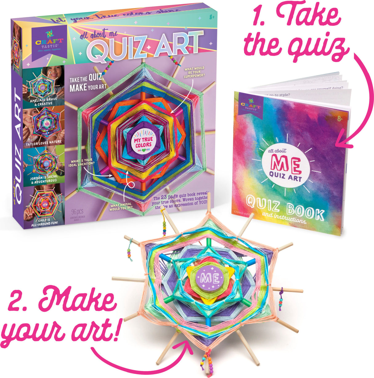 Craft-tastic All About Me Quiz Art