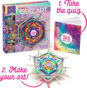 Craft-tastic All About Me Quiz Art