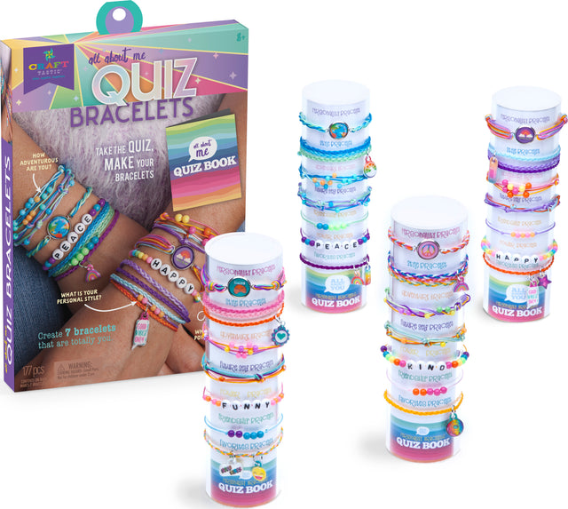 Craft-Tastic All About Me Quiz Bracelets