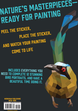 Paint by Sticker: Birds: Create 12 Stunning Images One Sticker at a Time!