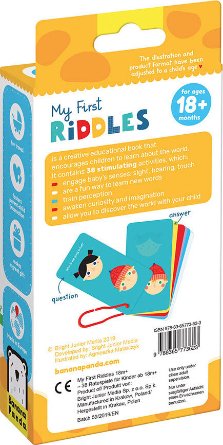 My First Riddles 18m+