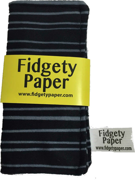 Pocket Fidget Paper-Blk/Gray