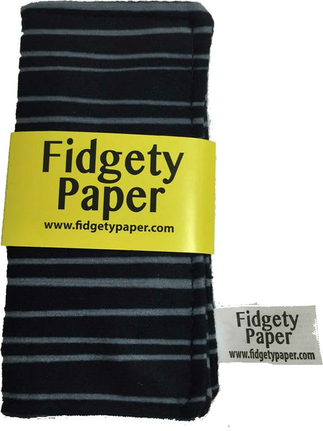 Pocket Fidget Paper-Blk/Gray