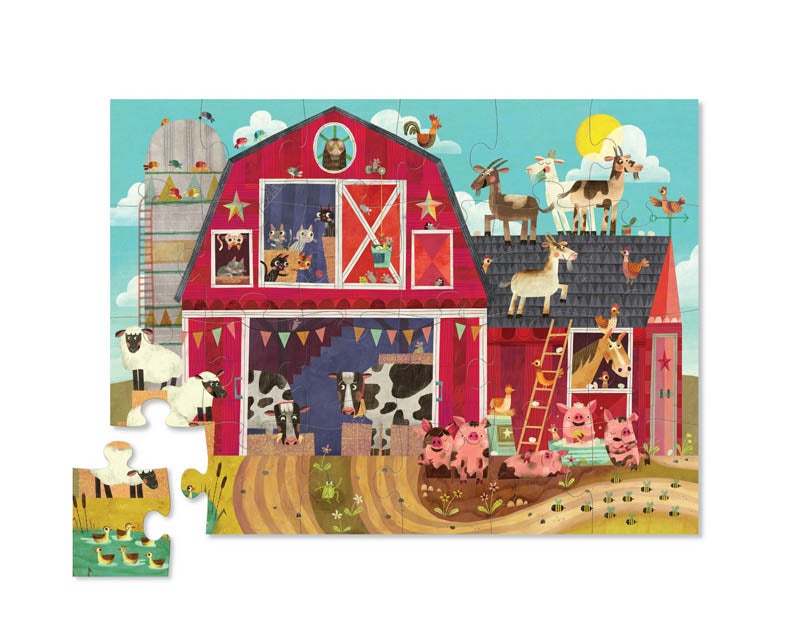 24pc Barnyard 123