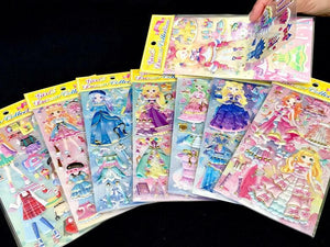 Dress Up Double Stickers-8 Designs-24