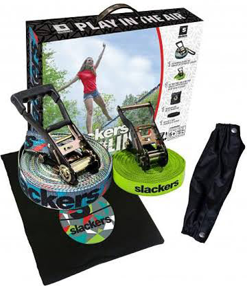 50' Slackers Slackline Classic Set- Prism
