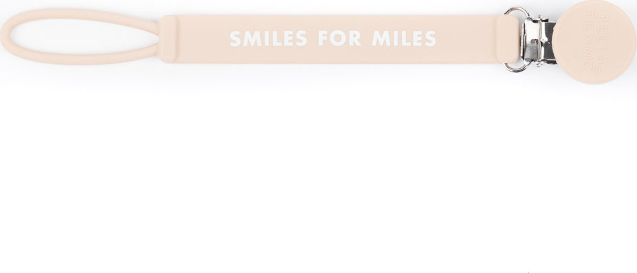 Smiles for Miles Pacifier Clip
