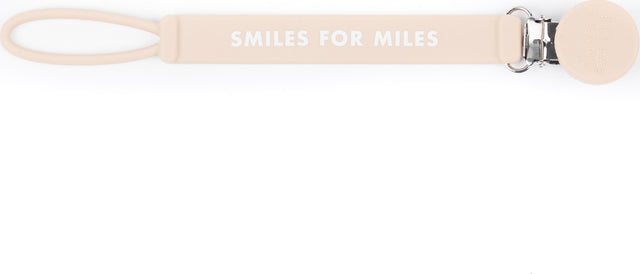 Smiles for Miles Pacifier Clip