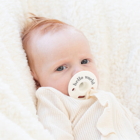 New Here Pacifier Clip