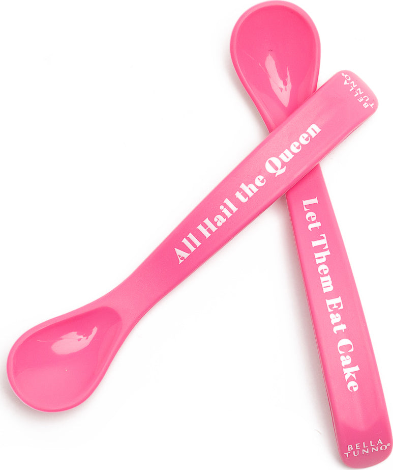 Eat Cake Hail Queen Spoon Set