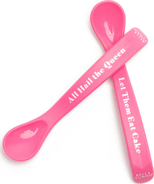 Eat Cake Hail Queen Spoon Set