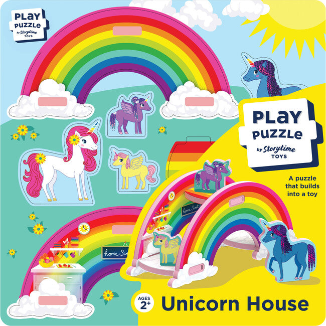 Unicorn House Play Puzzle