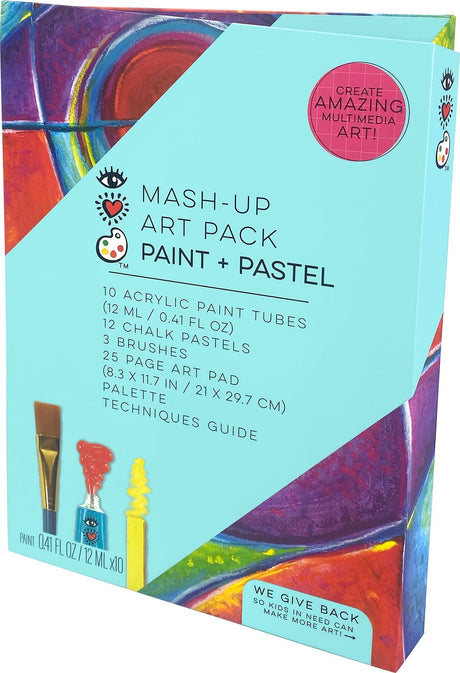Iheartart Mash-up Art Pack Paint  Pastel All Complete Art Set