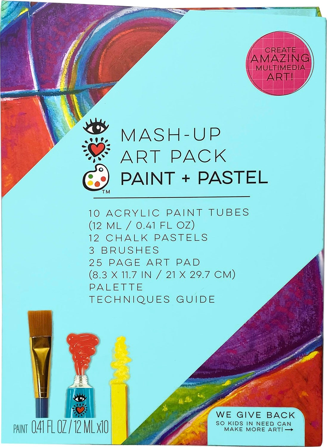 Iheartart Mash-up Art Pack Paint  Pastel All Complete Art Set