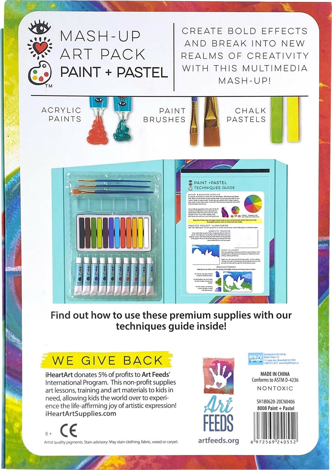 Iheartart Mash-up Art Pack Paint  Pastel All Complete Art Set