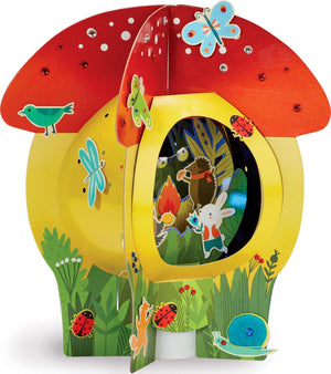 Lantern Lands Forest Festival Light Up 3d Paper Lantern Craft Kit