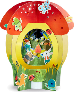 Lantern Lands Forest Festival Light Up 3d Paper Lantern Craft Kit