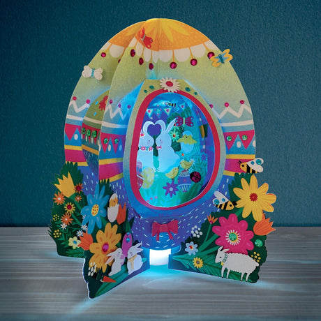Lantern Lands Sweet Springtime Light Up 3d Paper Lantern Craft Kit
