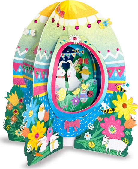 Lantern Lands Sweet Springtime Light Up 3d Paper Lantern Craft Kit