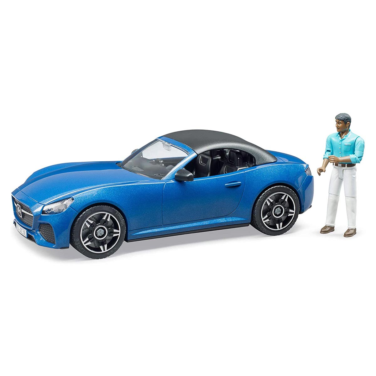 BRUDER Roadster w driver blue