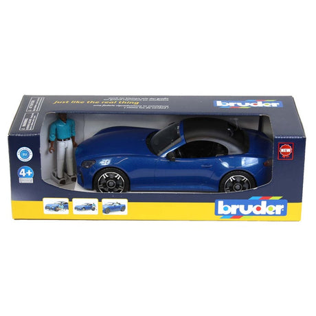 BRUDER Roadster w driver blue