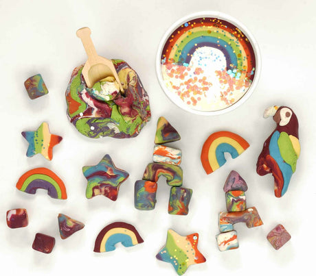 Land of Dough Over the Rainbow 7 Ounce Luxe Cup