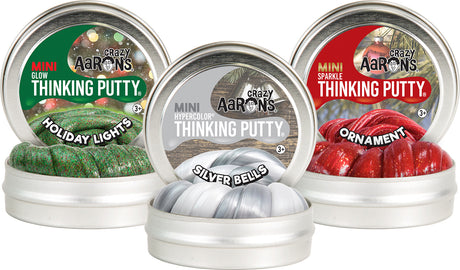 Ornament 2" Thinking Putty with Hang Tag