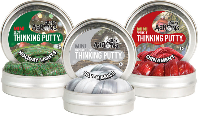 Ornament 2" Thinking Putty with Hang Tag