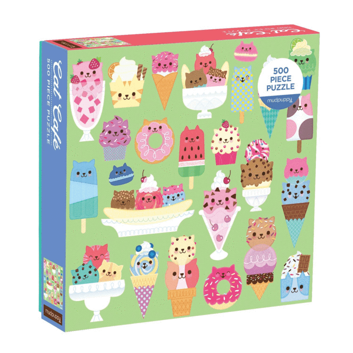 Cat Cafe - 500 Piece Puzzle
