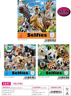 550 Piece Selfies (assorted)