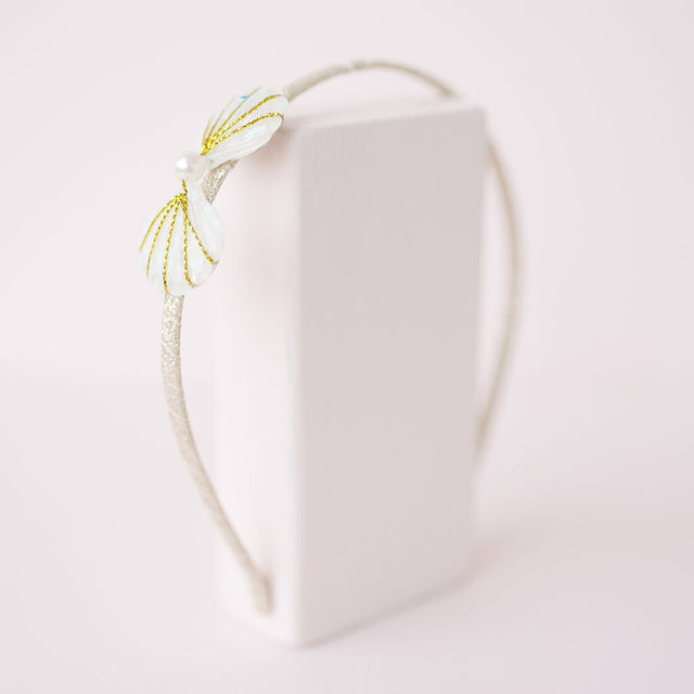 Boutique Golden Mermaid Shell Headband