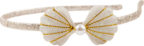 Boutique Golden Mermaid Shell Headband