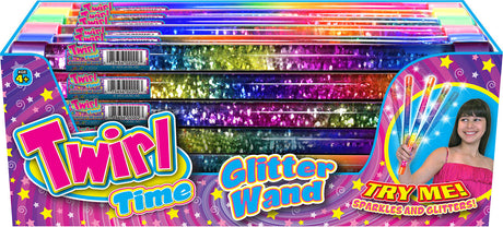 Twirl Time GLITTER WAND PDQ 36