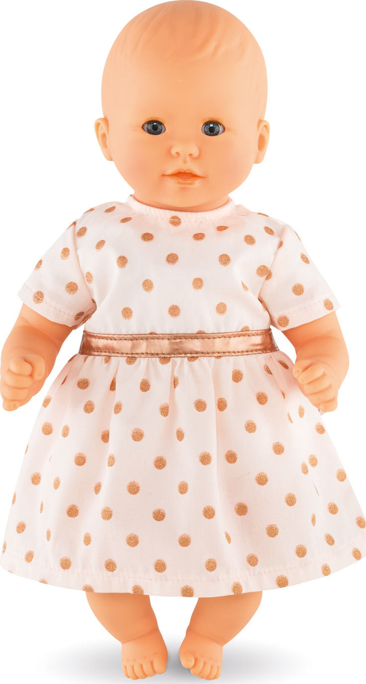 Corolle Mon Premier Pink Gold Dress (12")