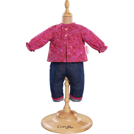 Corolle Mon Premier Grenadine Blouse & Denim Pants (12