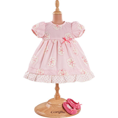 Corolle Mon Classique Pink Dress & Shoes (14