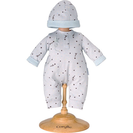 Corolle Mon Classique Grey Star Pajamas & Cap (14")