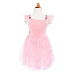 Pink Sequins Butterfly Dress & Wings