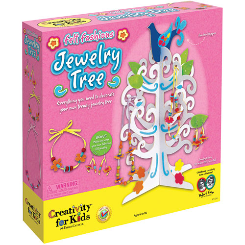 Felt Fashions Jewelry Tree