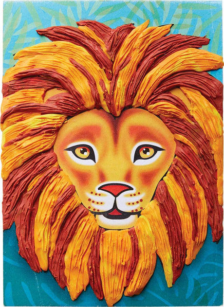 Do Art Coloring With Clay