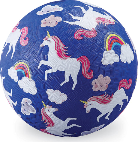 5 inch Playground Ball - Unicorn (Purple)