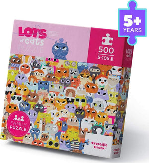 500-pc Puzzle - Lots of Cats