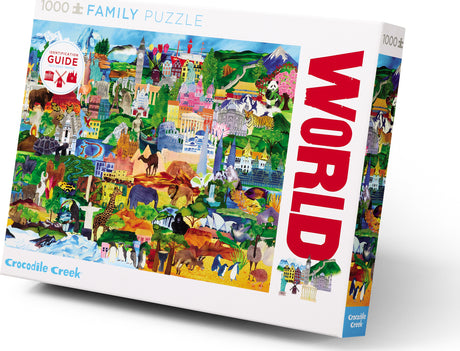 1000-pc Puzzle - World Collage 