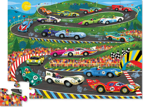 36- pc Puzzle - Race Day 