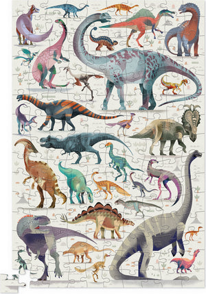150-pc Tin Puzzle - World of Dinosaurs 